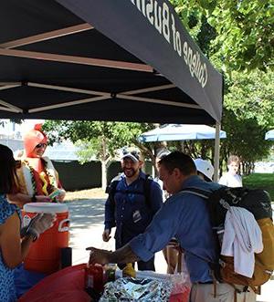 Faculty and Staff at CBUS Welcome Week Fall 2024